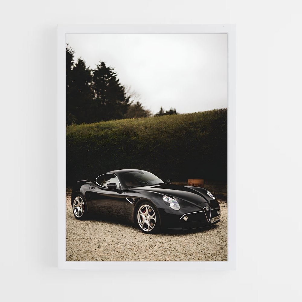 Poster Competizione Parfait – affiche Alfa Romeo (vue 3)